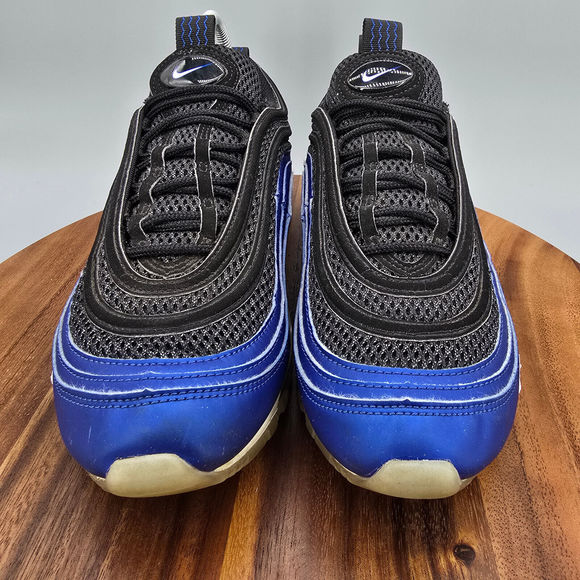 Nike Air Max 97 Shoes Men's 9 Royal Blue Black Lace Up Low Top Athletic Sneakers - Picture 2 of 9